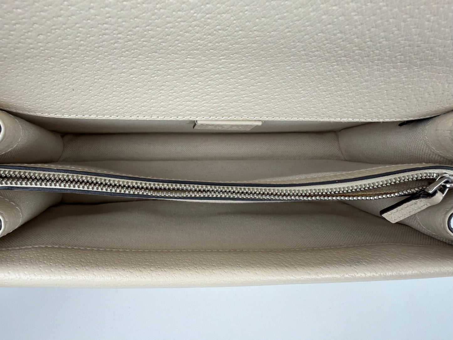 Gucci Dionysus Small Shoulder Bag in White Calfskin Leather YE-6