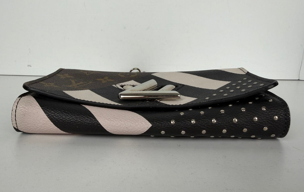 Louis Vuitton Limited Edition Monogram Twist Chain Wallet Bag in Coated Canvas 2016 S08