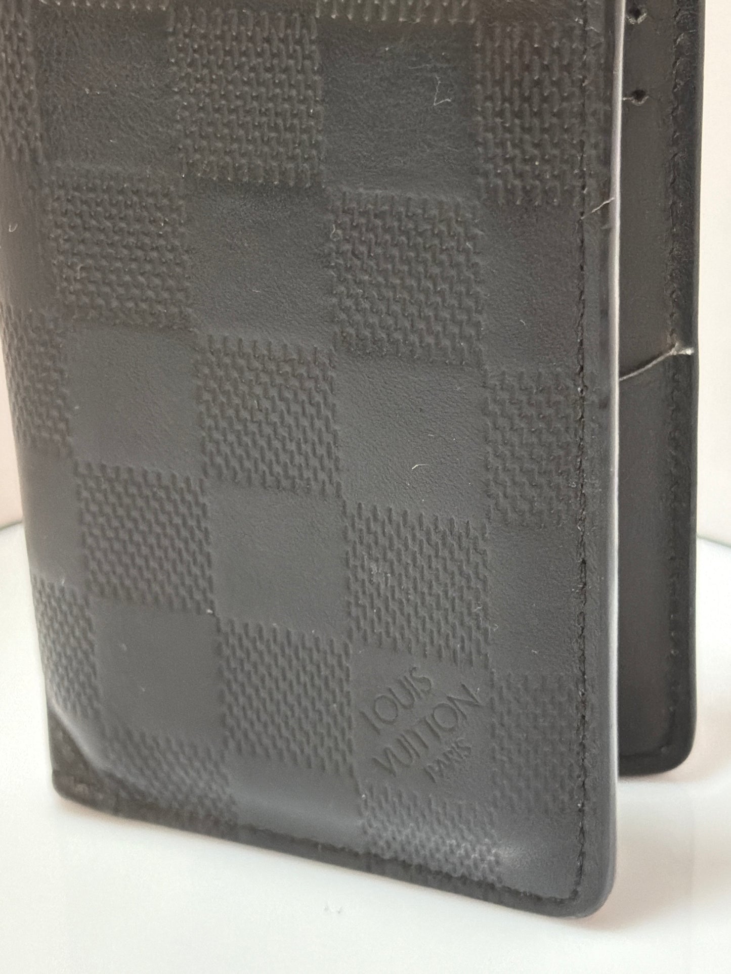Louis Vuitton Damier Infini Leather Pocket Organizer Wallet