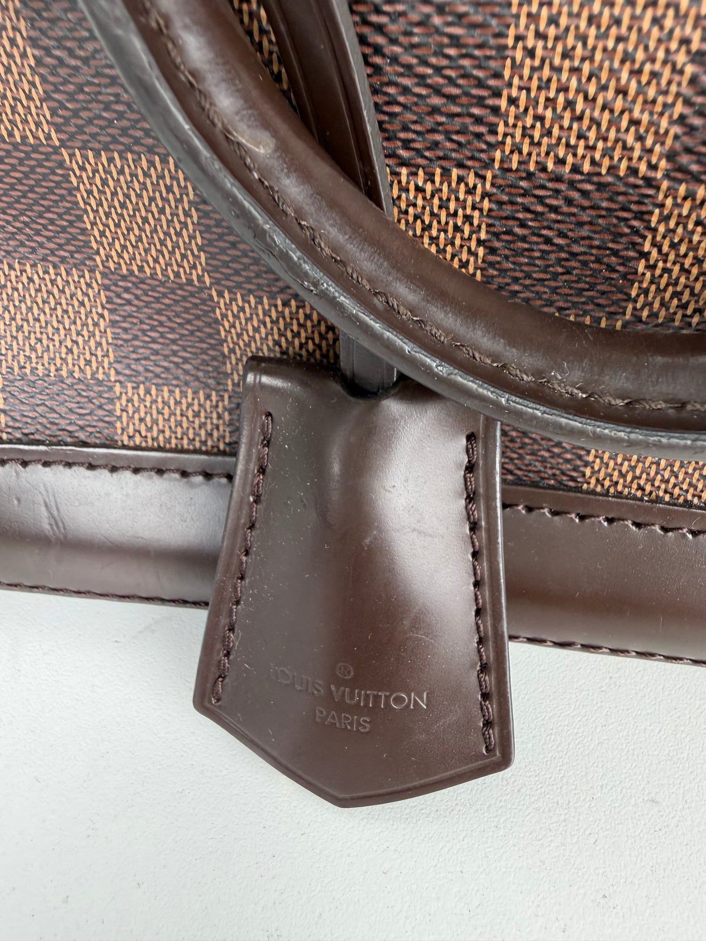 Louis Vuitton Alma BB Bag in Brown Damier Ebene Coated Canvas 2019 S-05