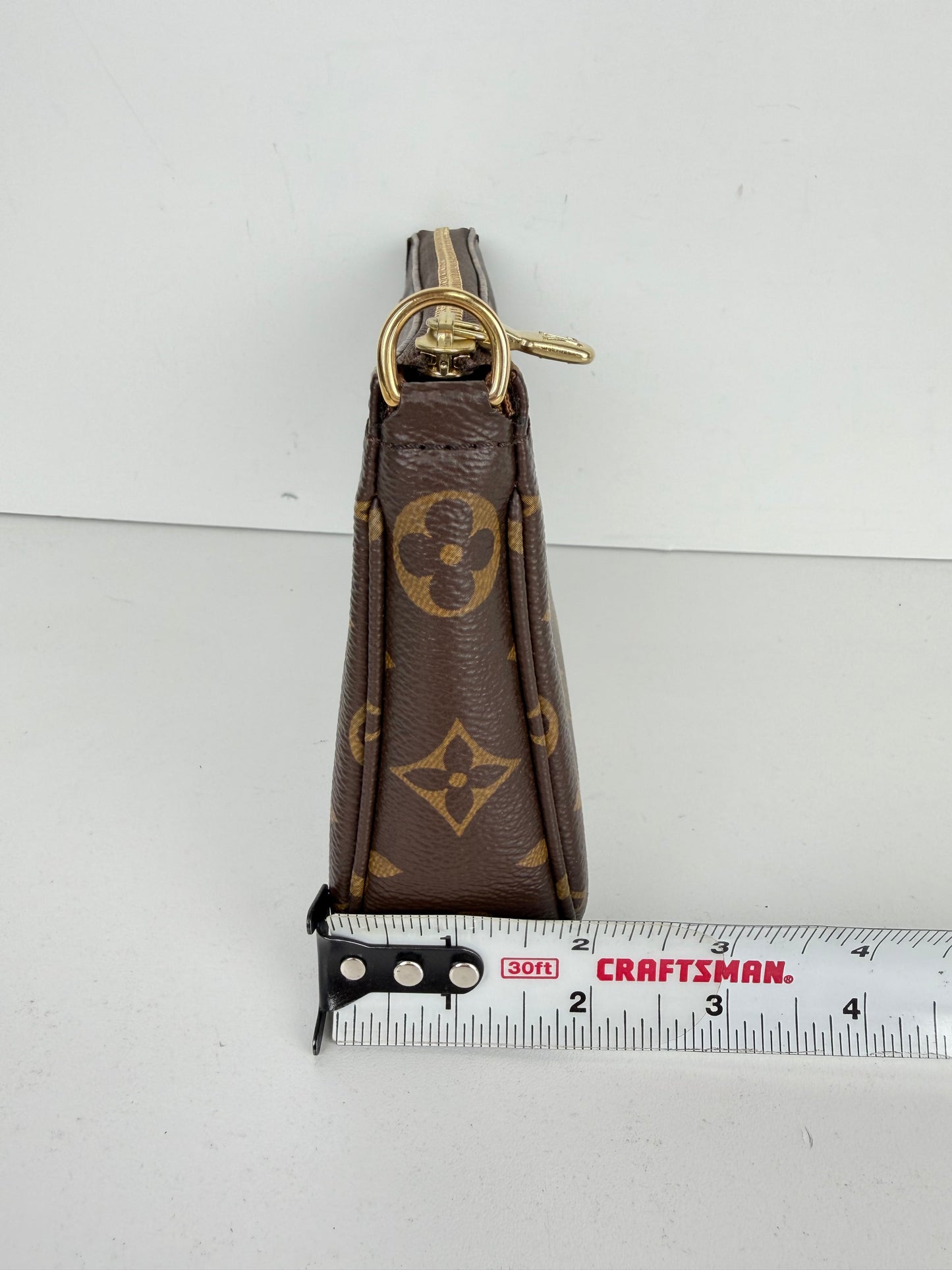 Louis Vuitton Pochette Accessoires Bag NM in Brown LV Monogram Coated Canvas NFC YS-13