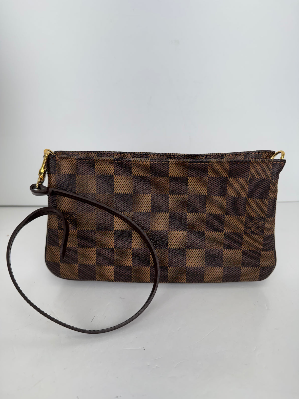 Louis Vuitton Pochette Accessoires in Damier Ebene Coated Canvas YS07
