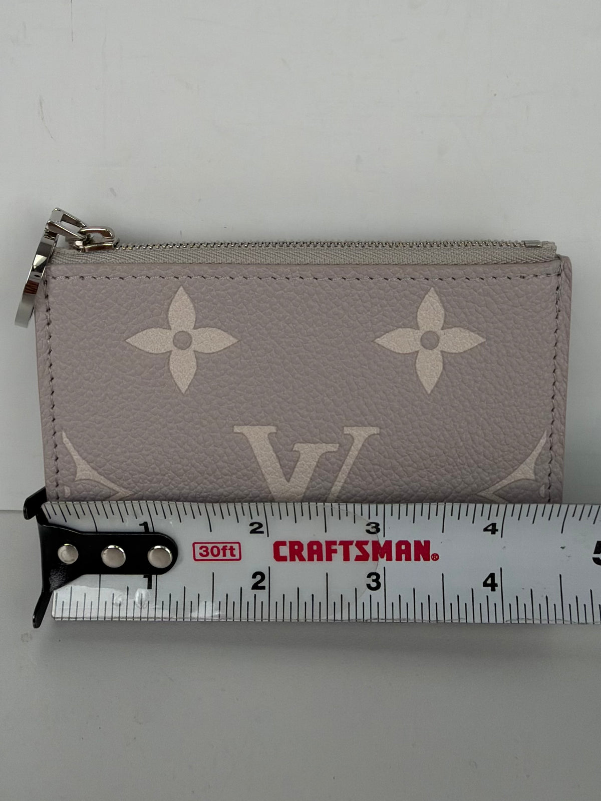 Louis Vuitton Lisa Wallet in Dust Pink Empreinte Leather NFC K-3