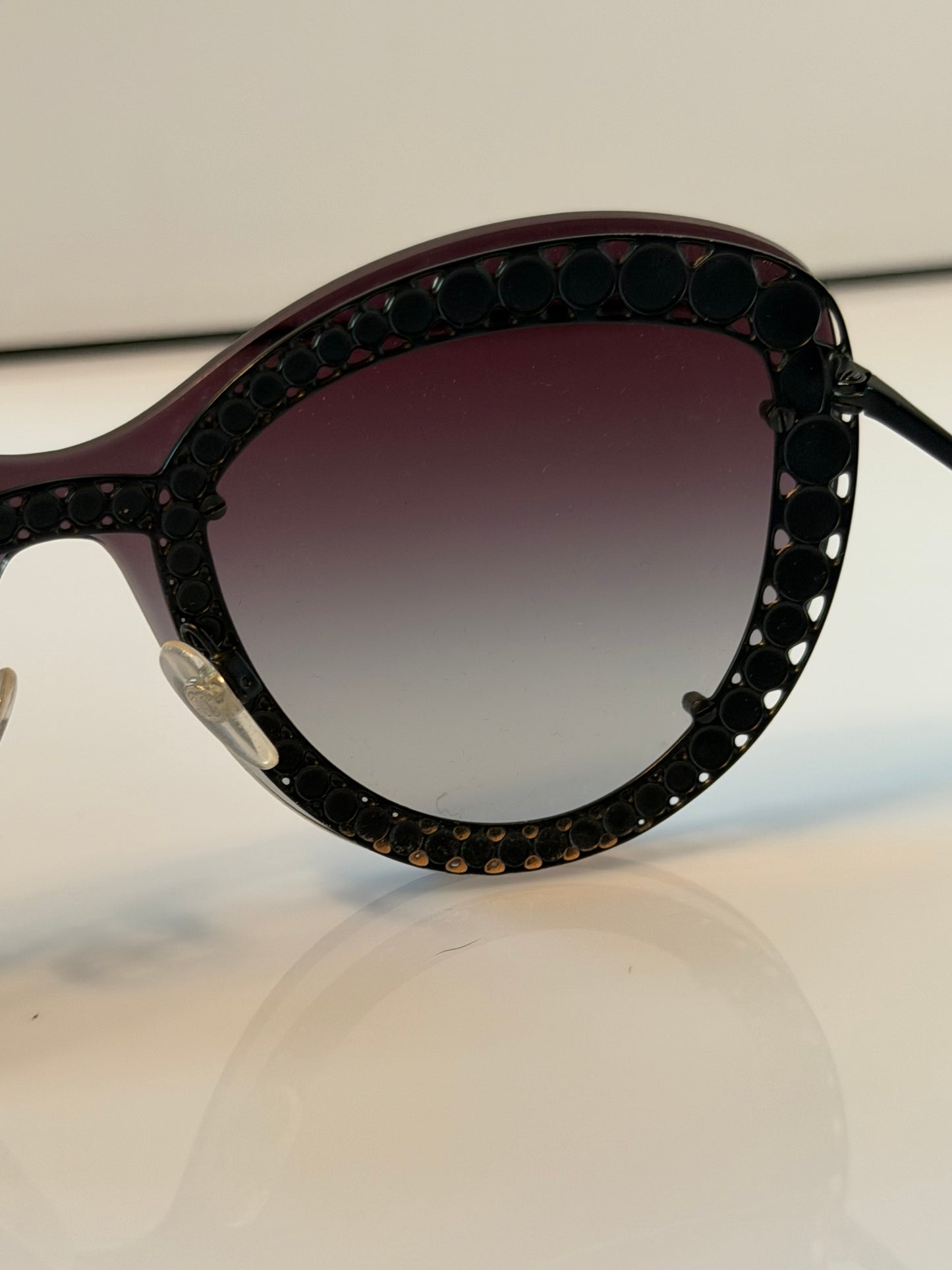 Chanel Interlocking CC Logo Oversize Sunglasses 4236