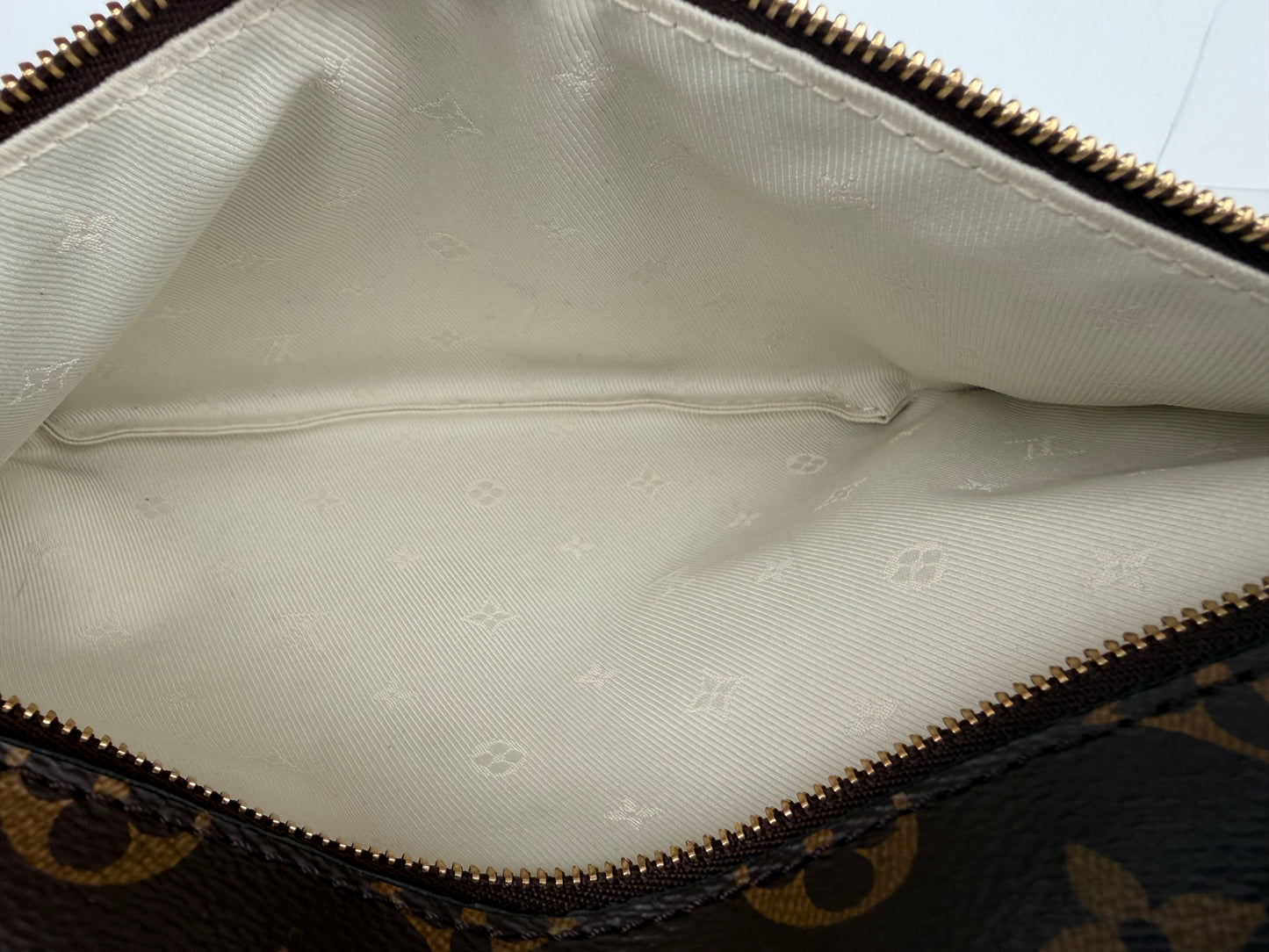 Louis Vuitton High Rise Bumbag in Monogram Coated Canvas NFC