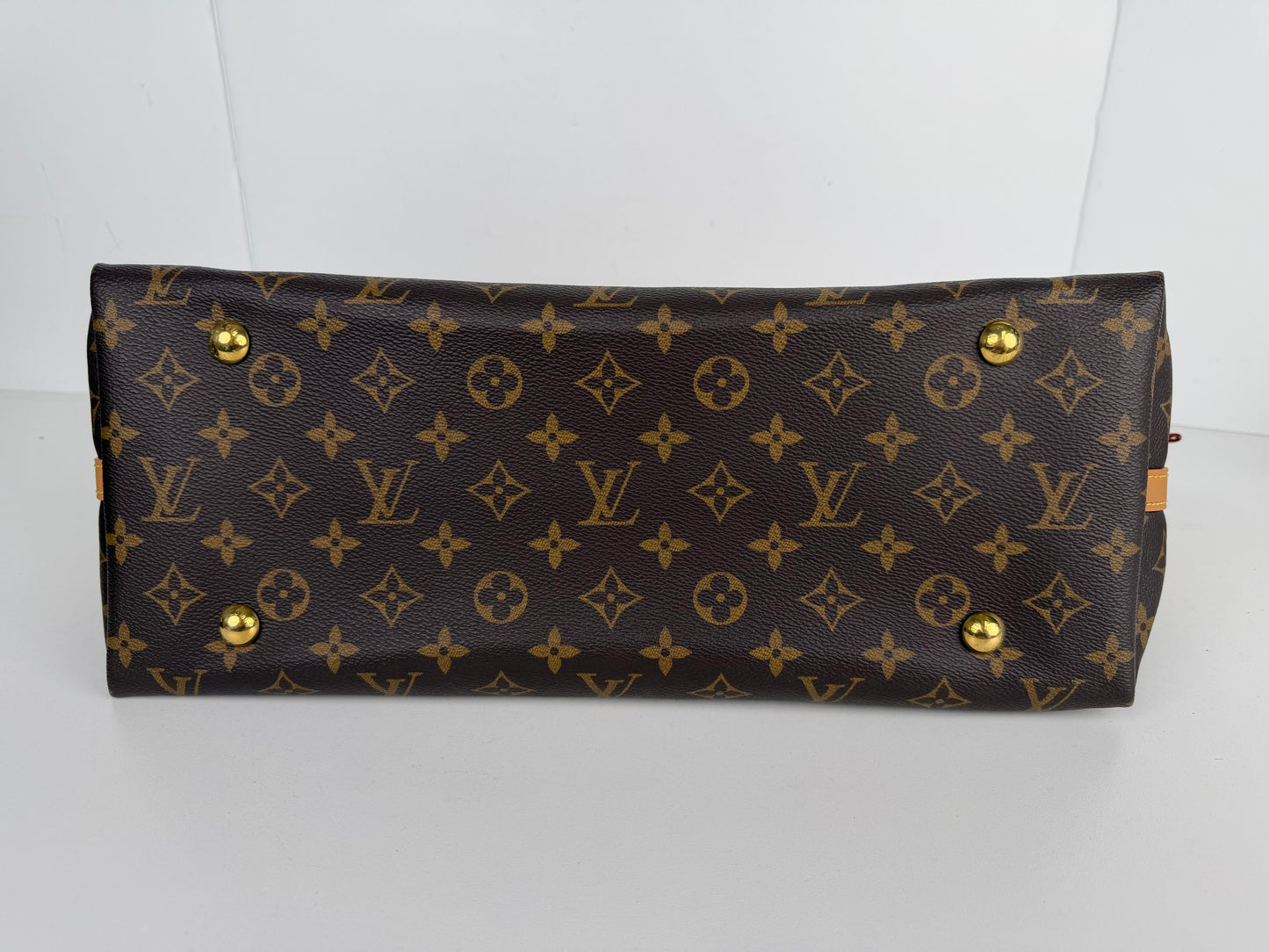 Louis Vuitton CarryAll MM Shoulder Bag in Brown LV Monogram Coated Canvas YC-6
