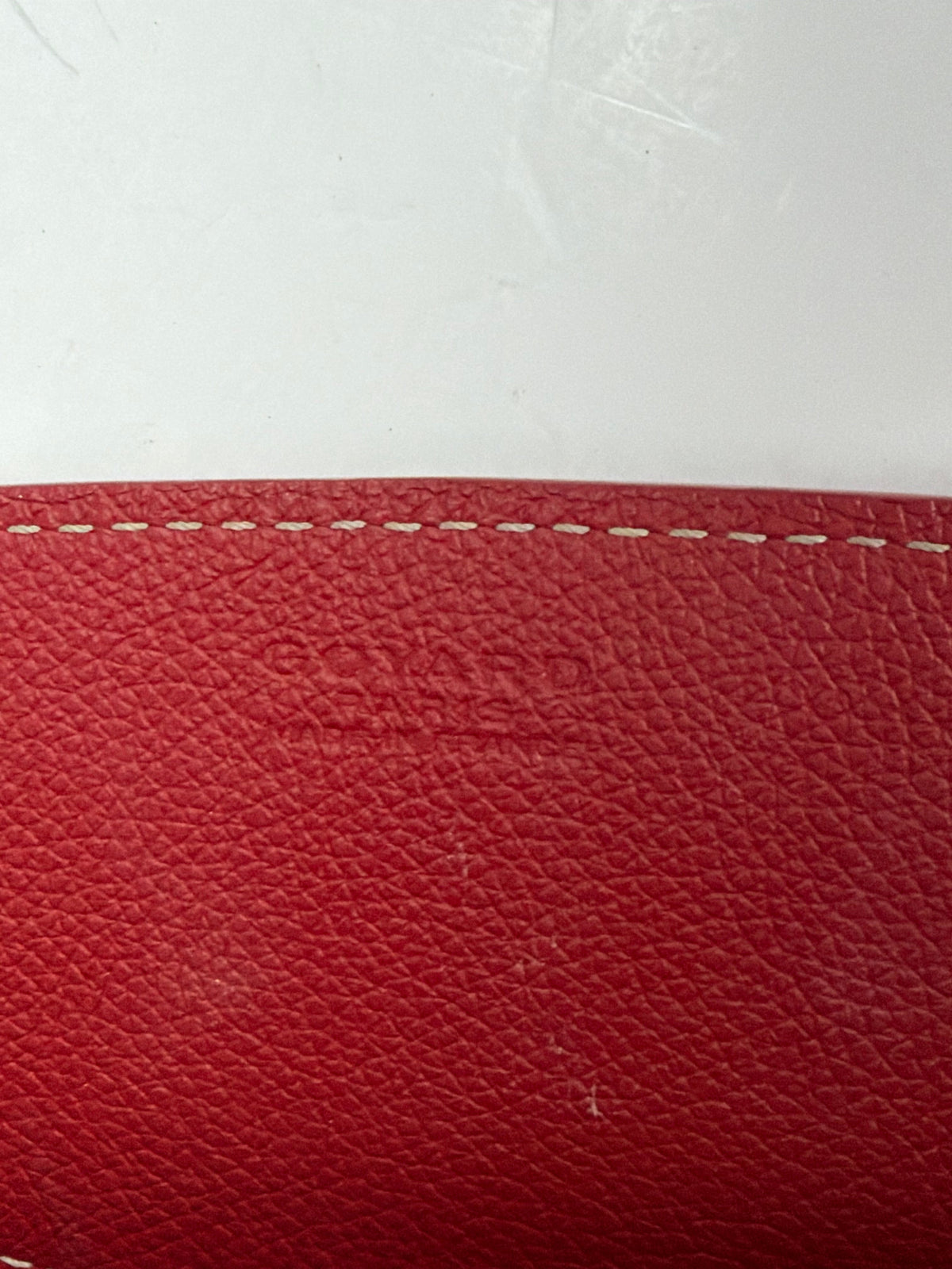 Goyard Rouette Structure PM Bag in Red Goyardine Coated Canvas YF-2