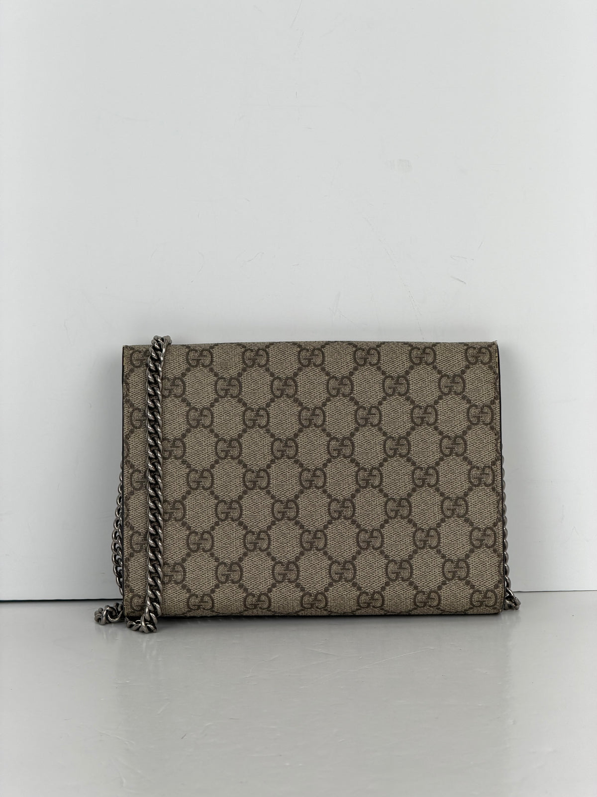 Gucci GG Supreme Dionysus Crossbody Bag in GG Monogram Coated Canvas YS15