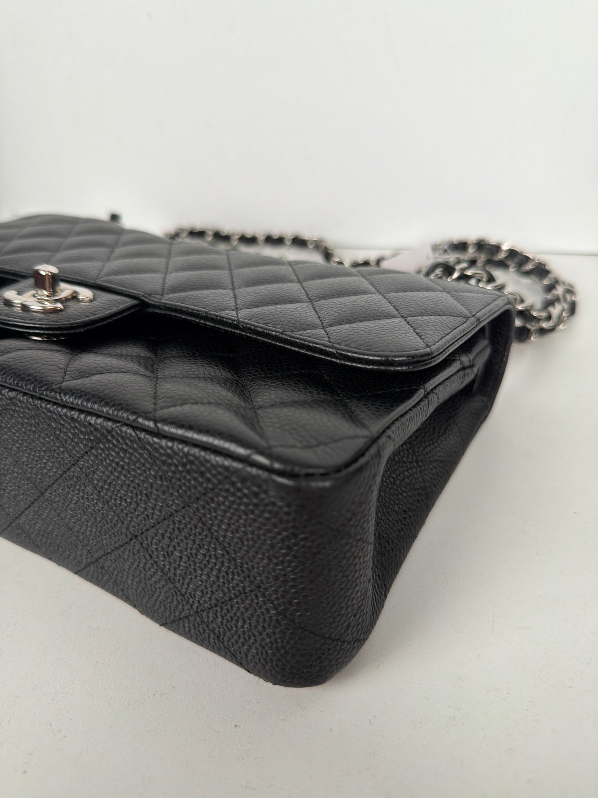 Chanel Timeless Classic Double Flap Caviar Medium 2012