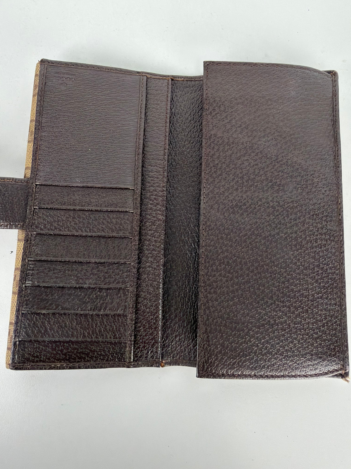 Gucci Canvas Eclipse Continental Wallet in Brown Canvas