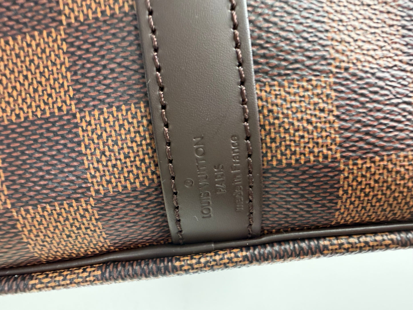 Louis Vuitton Speedy Bandouliere 25 Bag in Damier Ebene Coated Canvas NFC YE-1