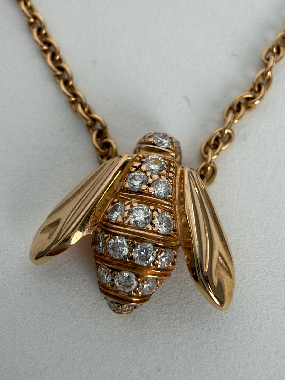 Christian Dior Bee Necklace in Gold-tone HW Y