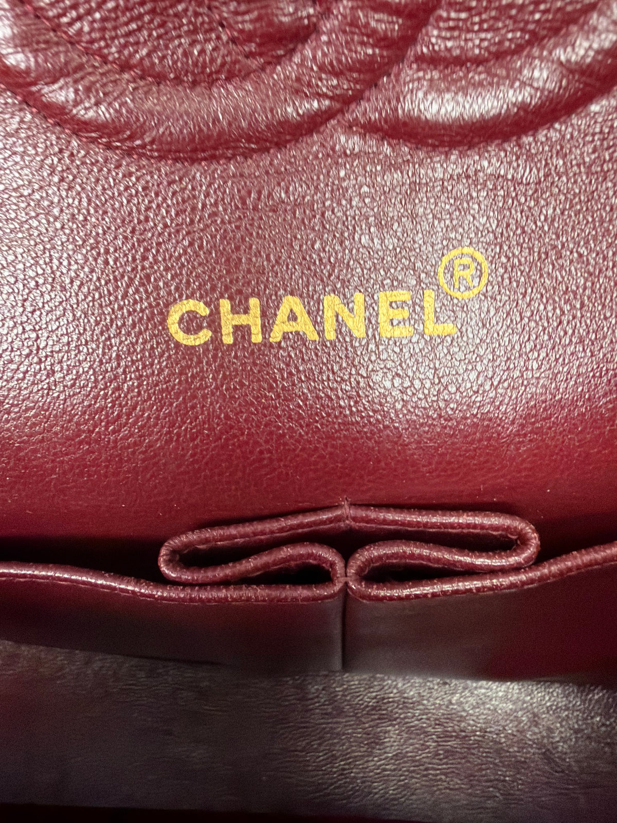 Chanel Classic Double Flap Bag Medium Vintage in Dark Brown Leather 1994-1996 YE-5