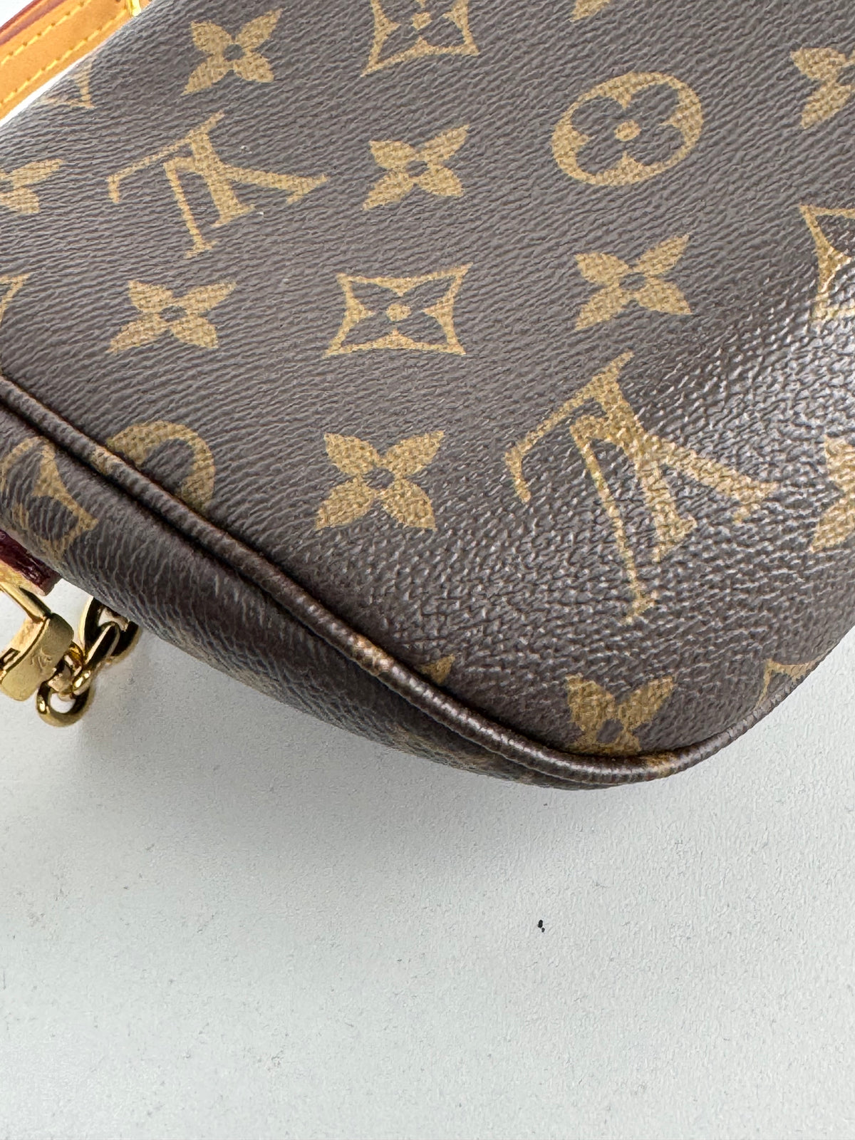Louis Vuitton Mini Bumbag in LV Monogram Coated Canvas NFC YC2