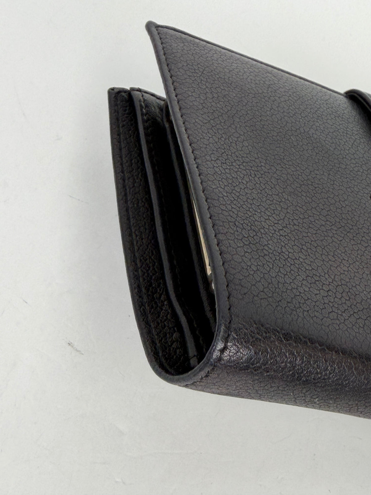 Chanel Timeless CC French Wallet in Black Caviar Leather 2008-2009 YK4