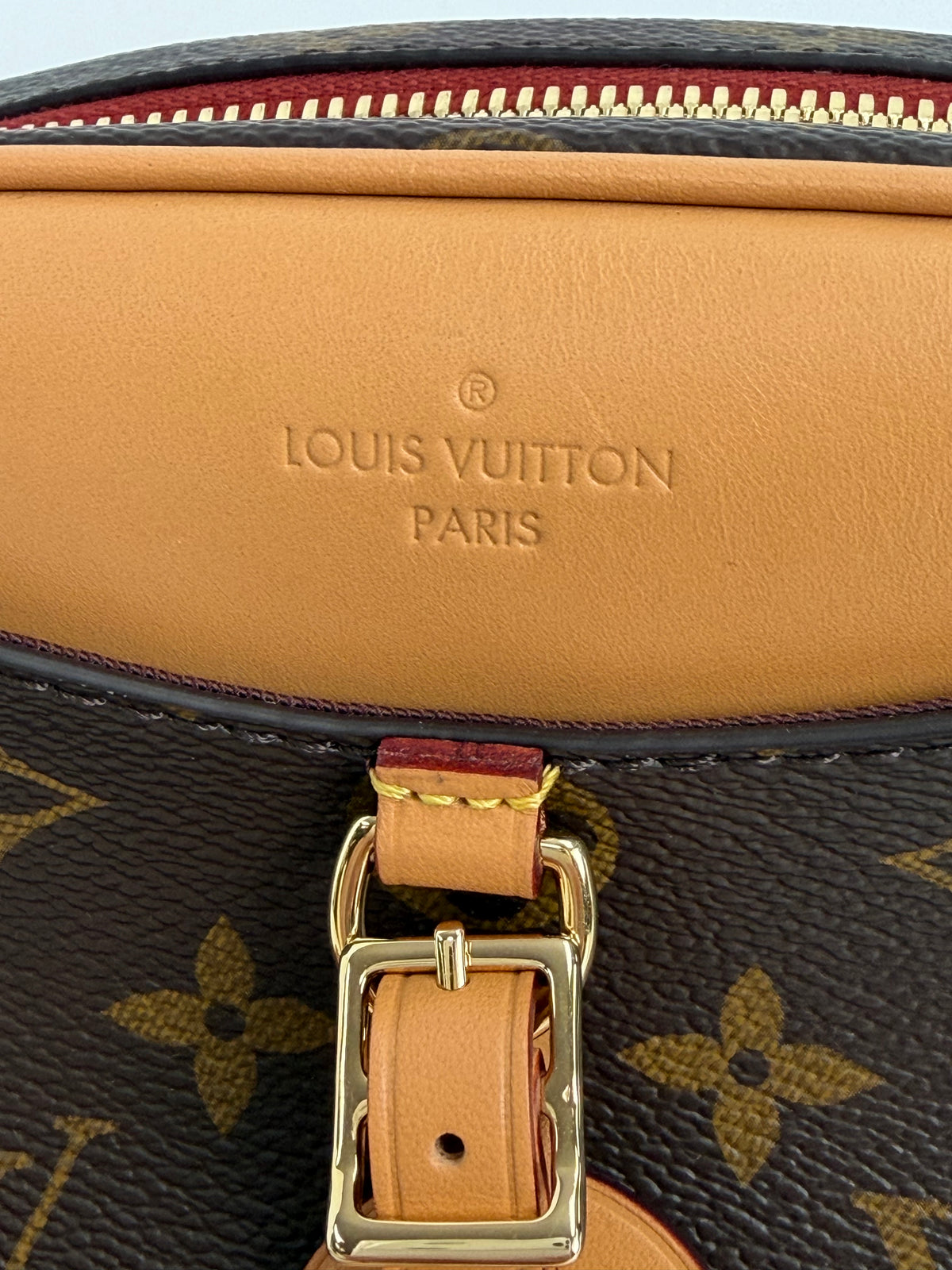 Louis Vuitton Deauville Mini Crossbody Bag in Brown LV Monogram Canvas NFC YC3