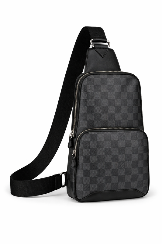 Louis Vuitton Avenue Sling Bag in Damier Graphite Coated Canvas S-05