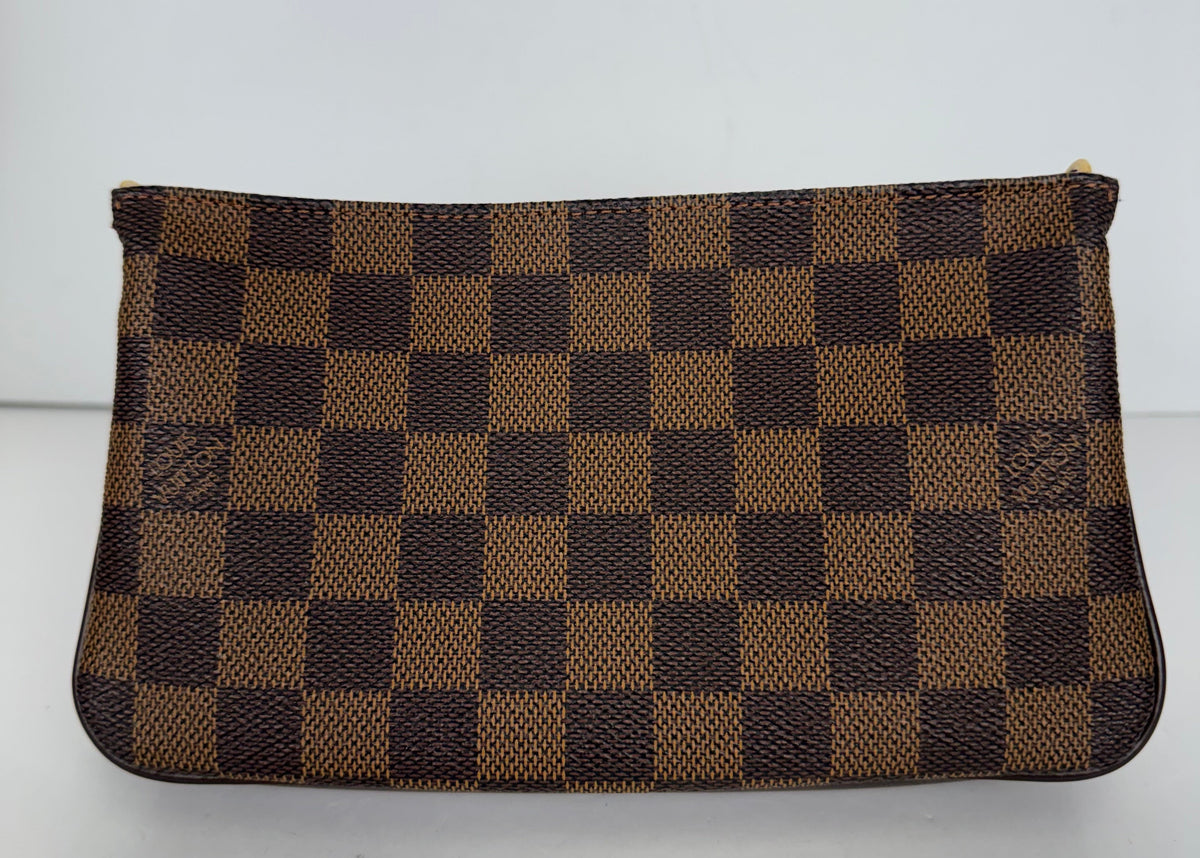Louis Vuitton Pochette Accessoires in Damier Ebene Coated Canvas YS07