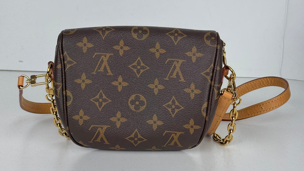 Louis Vuitton Mini Bumbag in LV Monogram Coated Canvas NFC YC2