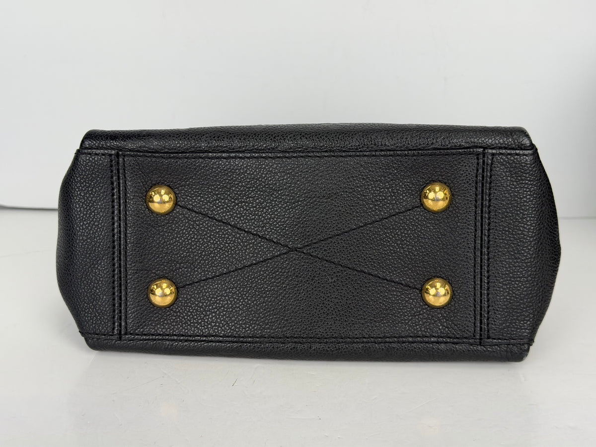 Louis Vuitton Surene BB Bag in Black LV Monogram Empreinte Leather NFC YD7