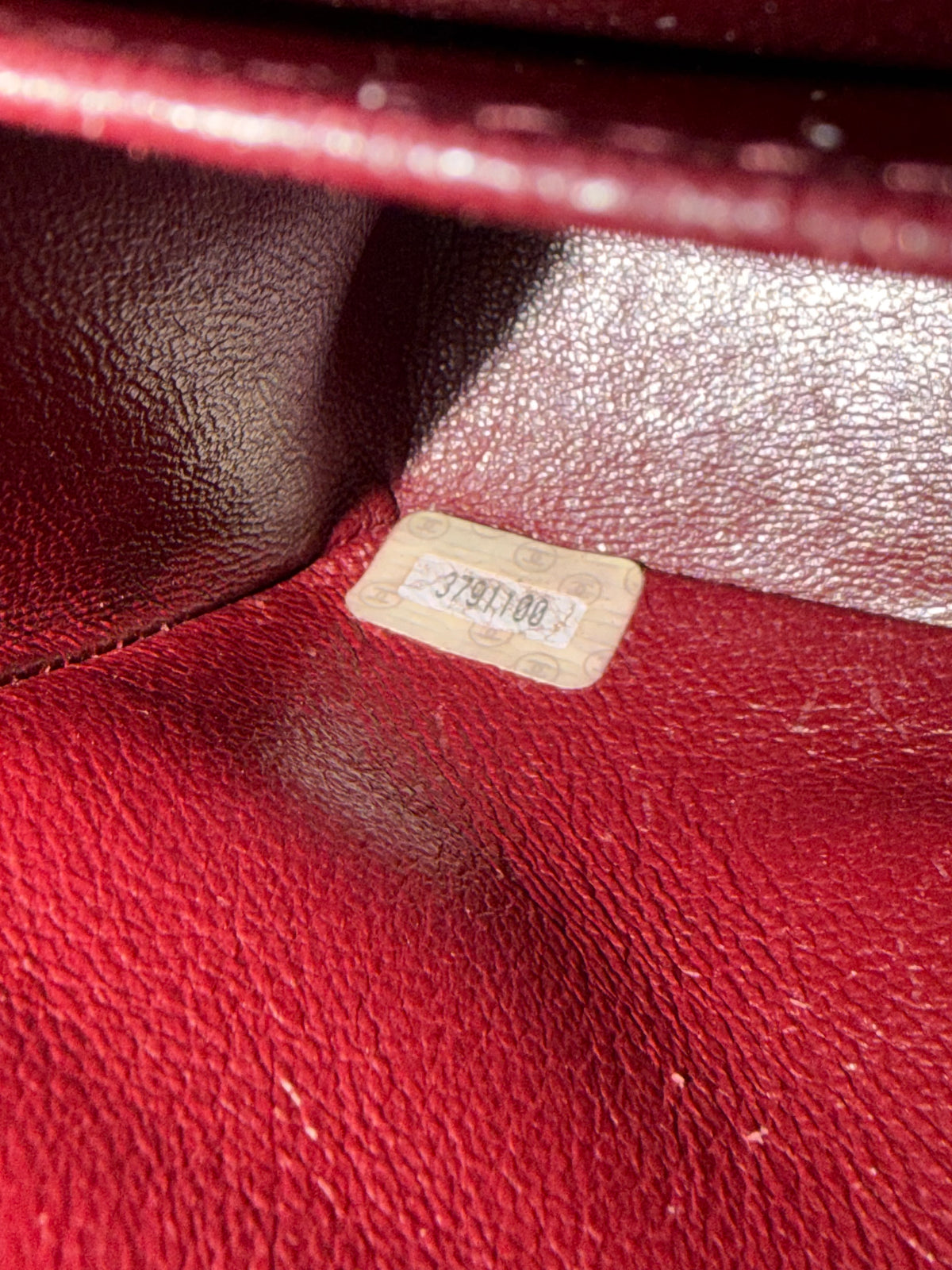 Chanel Classic Double Flap Bag Medium Vintage in Dark Brown Leather 1994-1996 YE-5