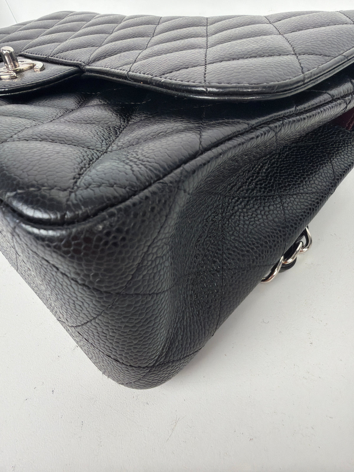 Chanel Timeless Classic Jumbo Black Caviar Leather 2016-2017