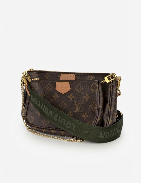 Louis Vuitton Multi Pochette Accessoires in Monogram Coated Canvas 2019 YE9