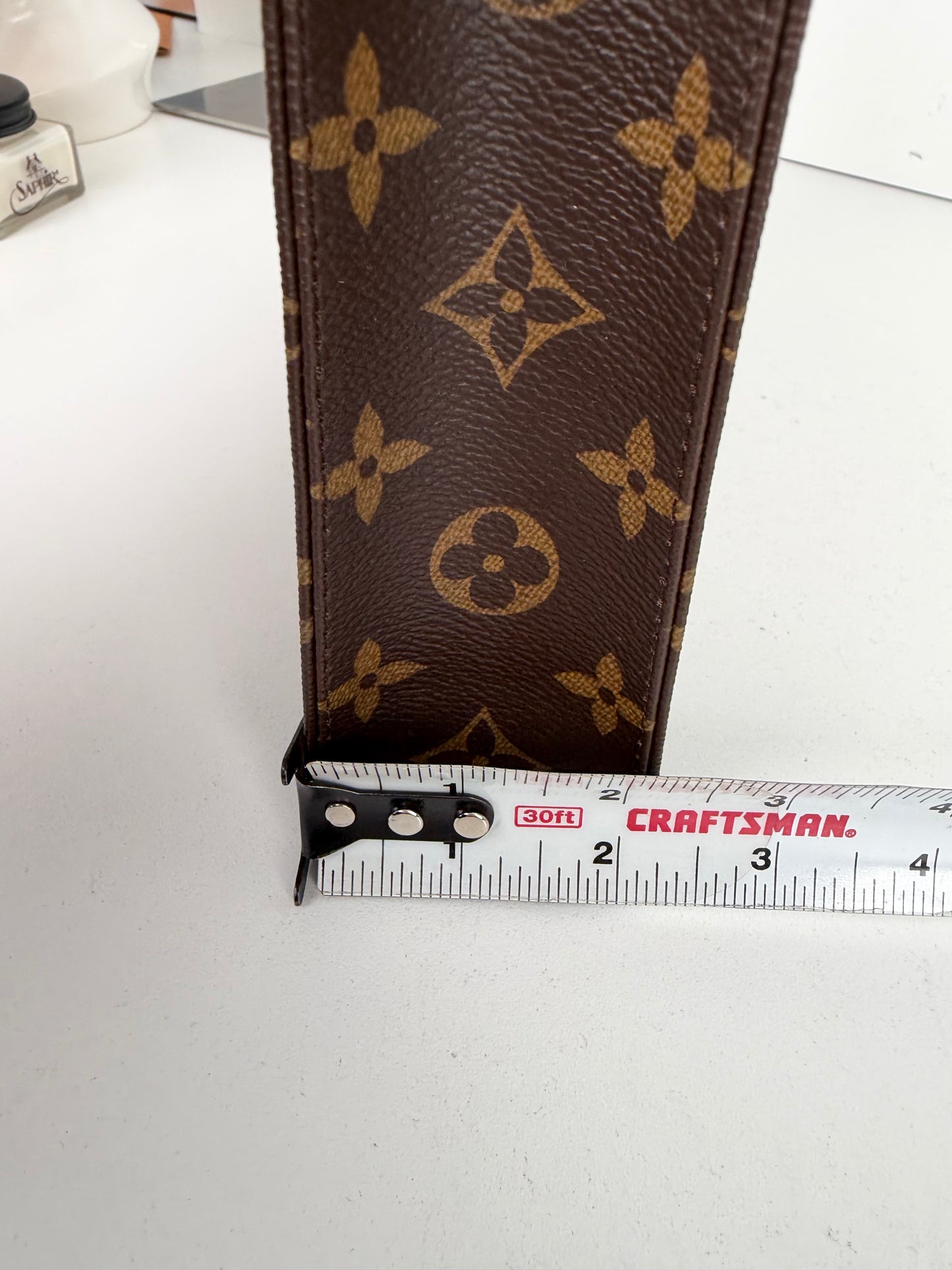 Louis Vuitton Monogram Toiletry Pouch Bag 26 in Brown LV Monogram Coated Canvas NFC Y