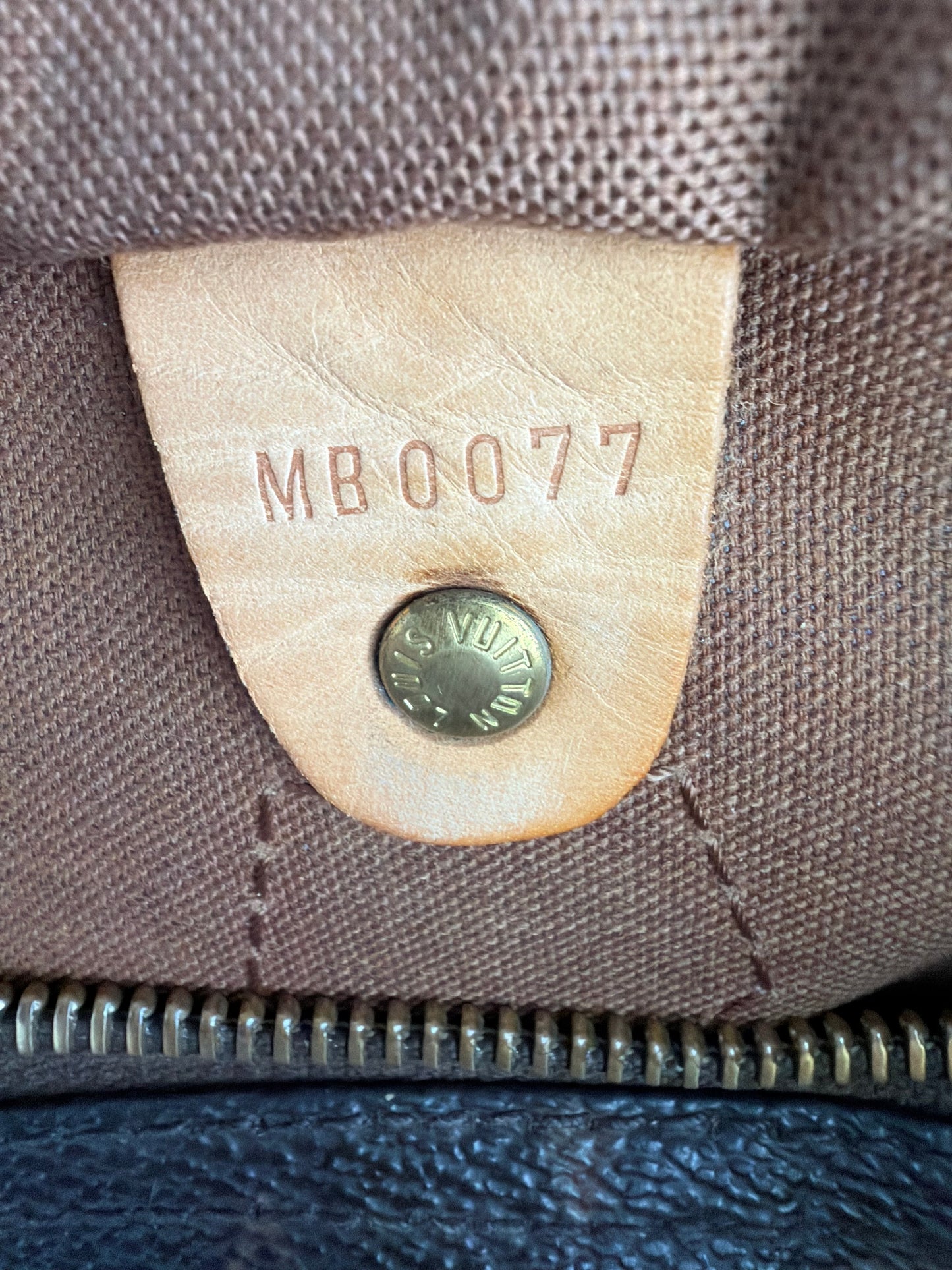 Louis Vuitton Speedy Bag 30 in Brown LV Monogram Coated Canvas 2007 YS