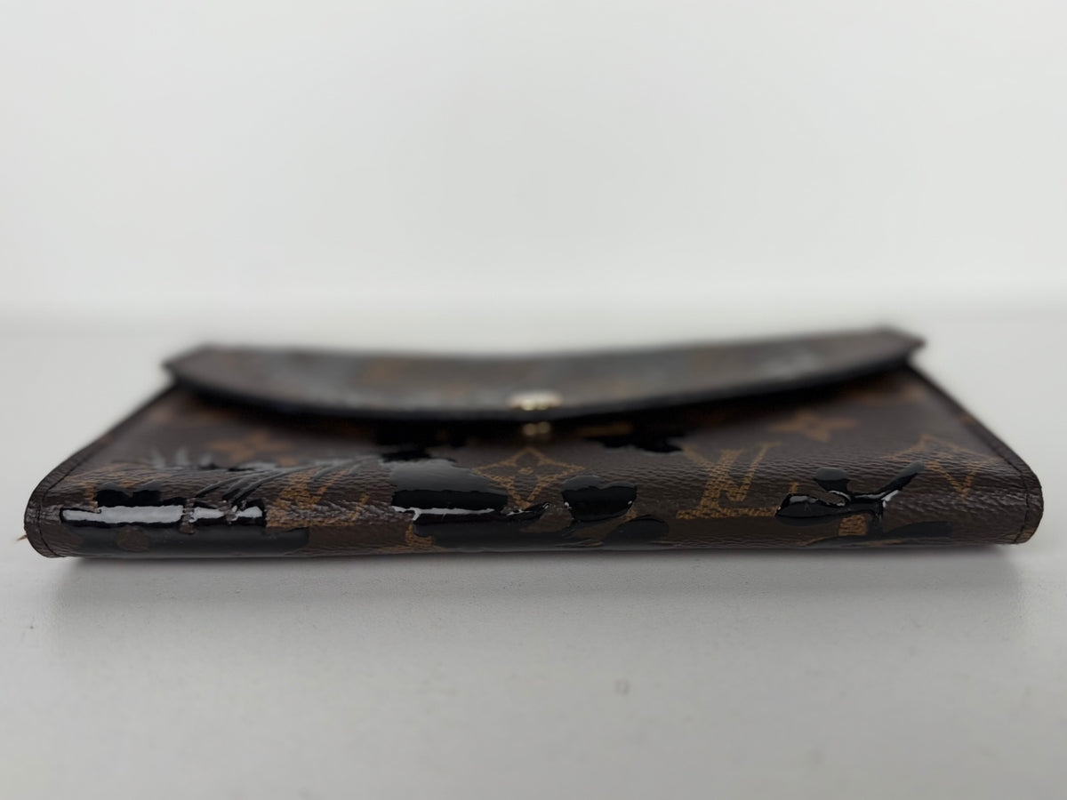 Louis Vuitton Monogram Blossom Sarah Wallet in Brown Monogram Coated Canvas 2018 K1