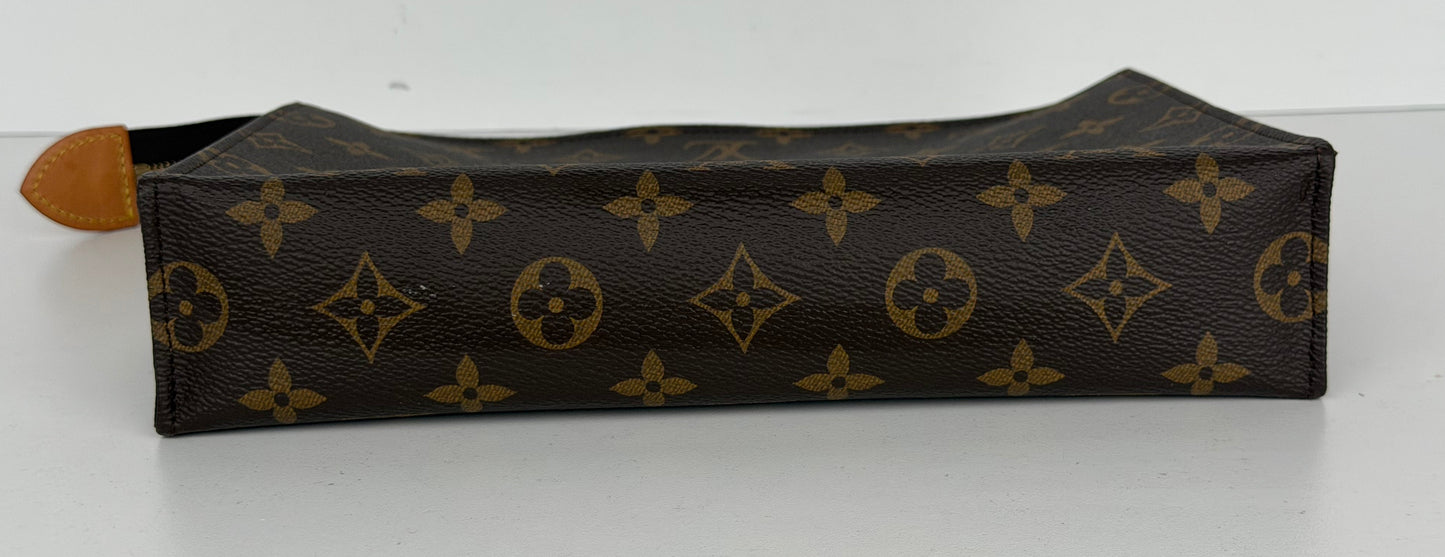 Louis Vuitton Poche Toilette Bag GM in Brown Monogram Coated Canvas 2018 YS20