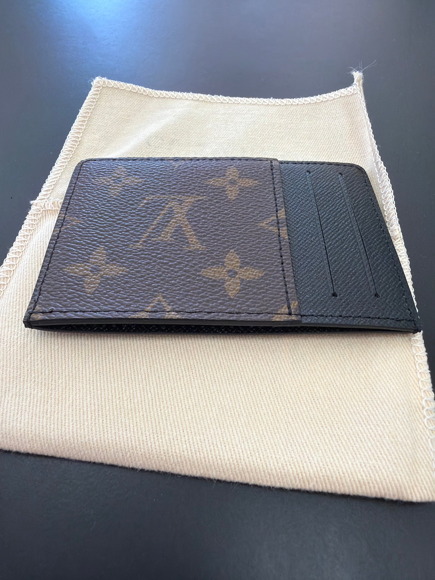 Louis Vuitton Neo Card Holder Macassar Monogram Canvas