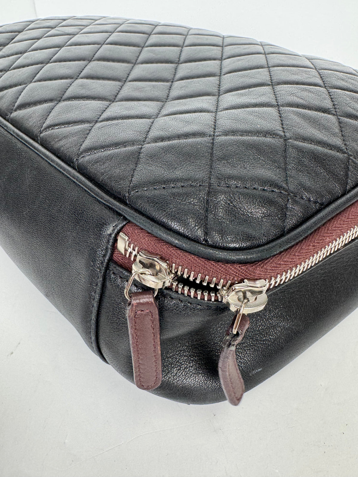 Chanel Cube Bag in Black Quilted Lambskin Leather 2012 YS10
