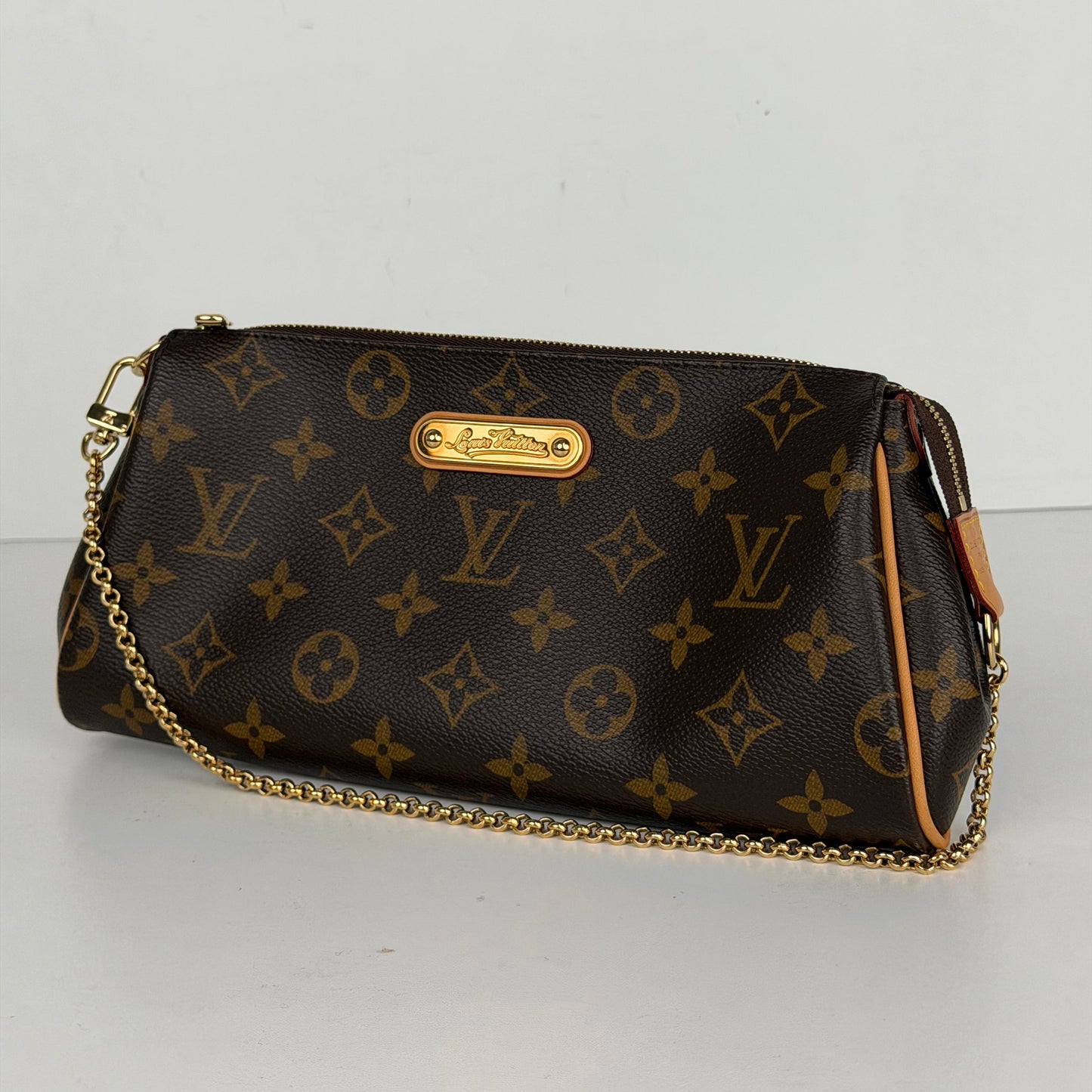 Louis Vuitton Eva Pochette in Brown LV Monogram Coated Canvas 2011 Y-E06