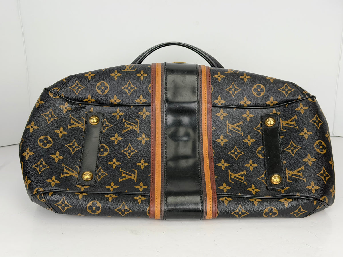 Louis Vuitton Mirage Griet Bag Limited-Edition in Black & Brown LV Monogram Canvas 2007 YS