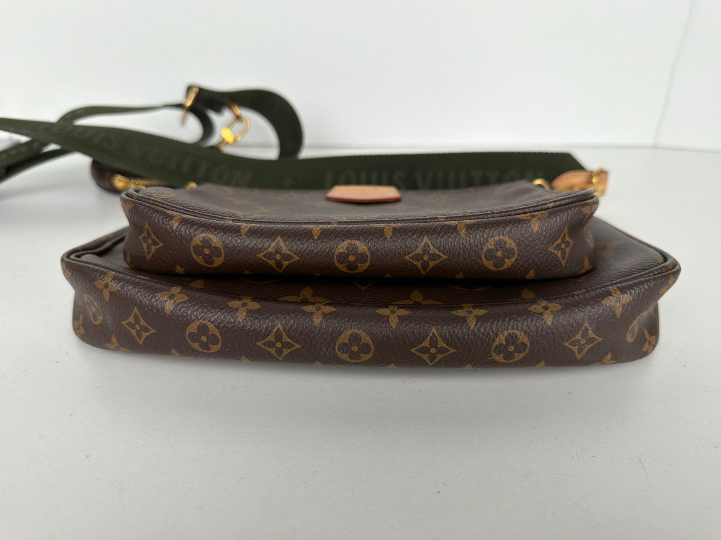 Louis Vuitton Multi Pochette Accessoires Bag in Brown LV Monogram Canvas 2020 YS-09