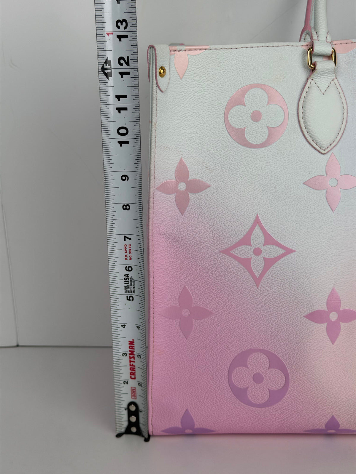 LAYAWAY Louis Vuitton OnTheGo GM Tote from the Spring in the City Sunrise Pastel Ombre Design