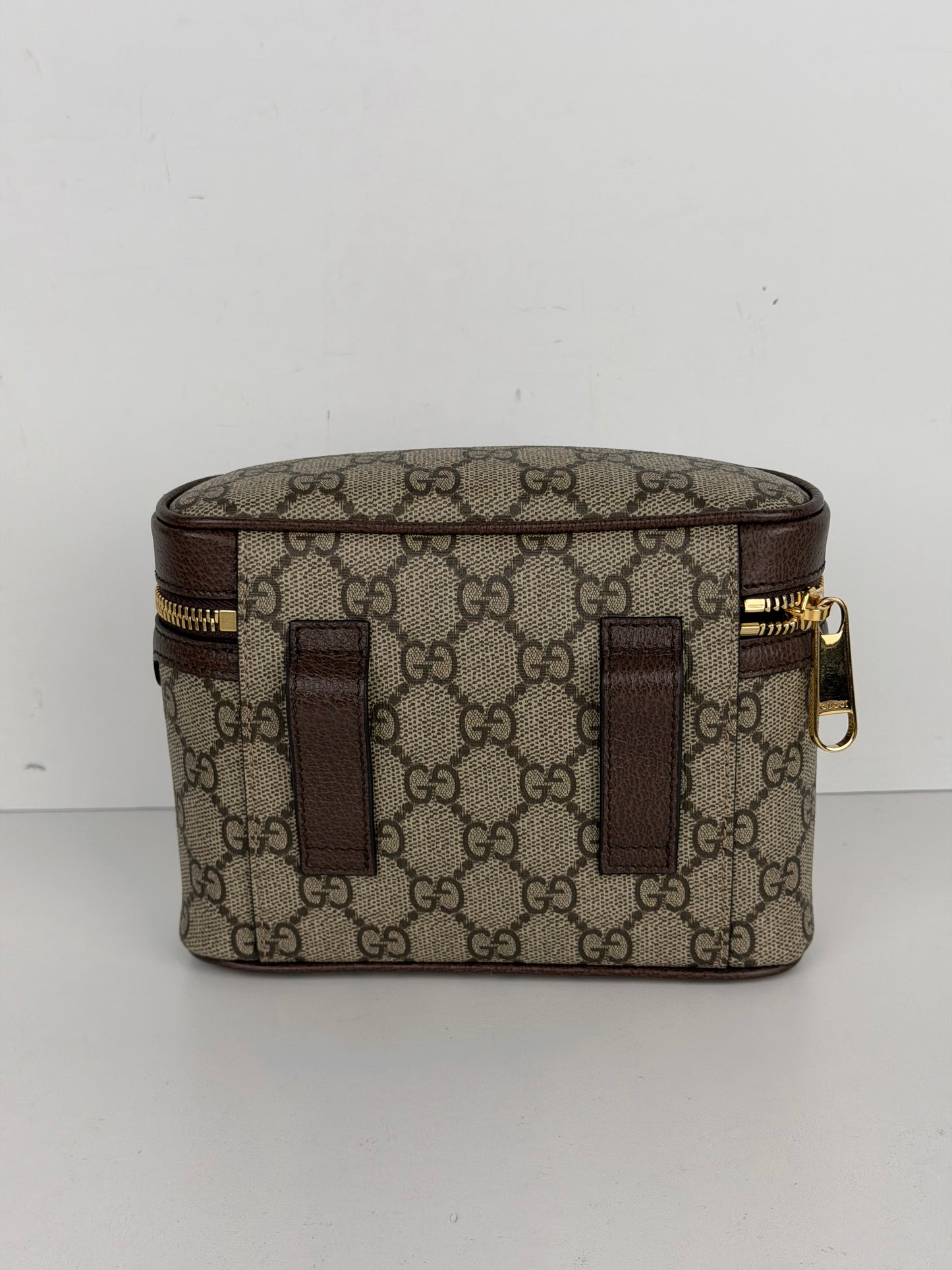 Gucci Ophidia Chain Belt Bag Small in Brown GG Monogram Coated Canvas YS-10
