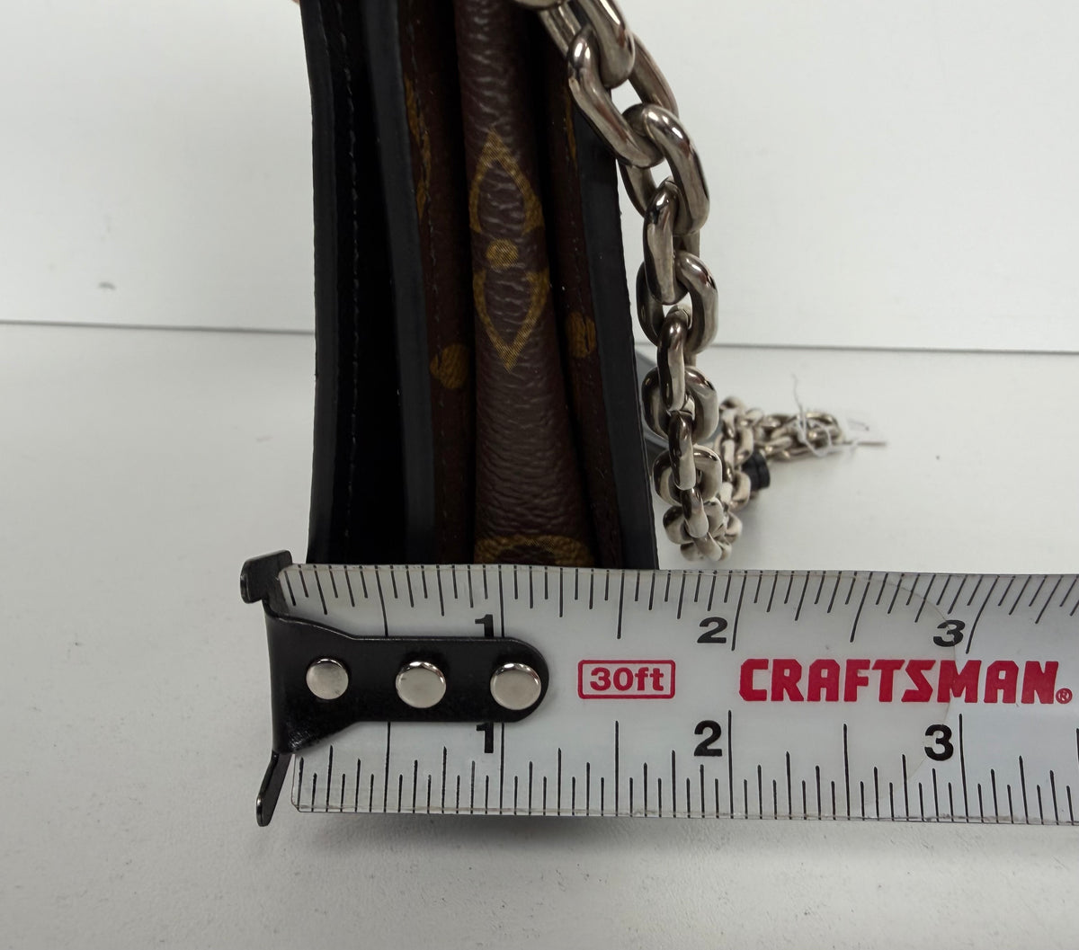 Louis Vuitton Limited Edition Monogram Twist Chain Wallet Bag in Coated Canvas 2016 S08