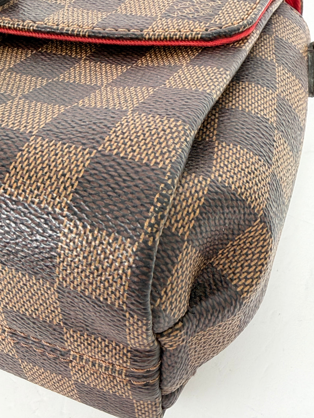 Louis Vuitton Croisette Handbag in Damier Ebene Coated Canvas NFC YE6
