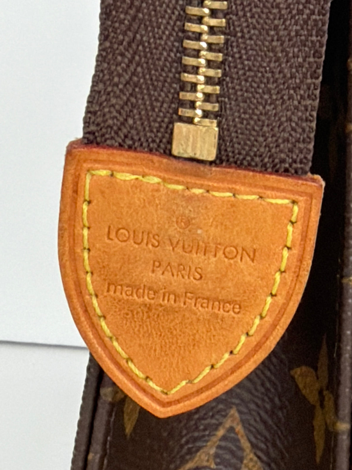 Louis Vuitton Toiletry Pouch 26 in Brown LV Monogram Coated Canvas YS14