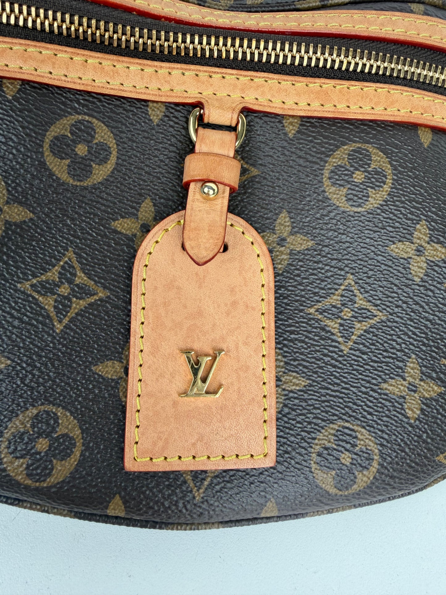 Louis Vuitton High Rise Bumbag in Monogram Coated Canvas NFC