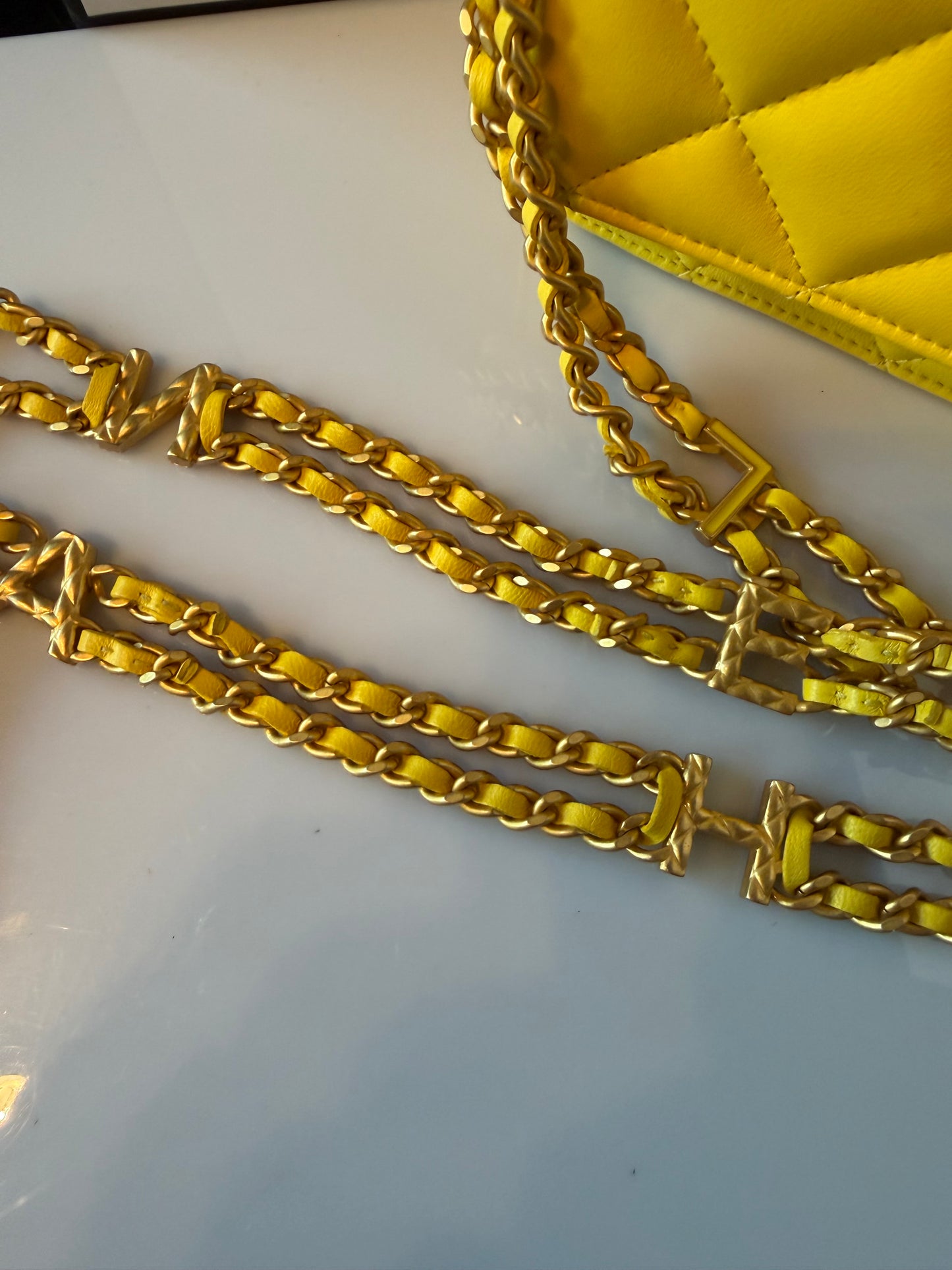 Chanel 2024 Quilted Lambskin Wallet on Chain