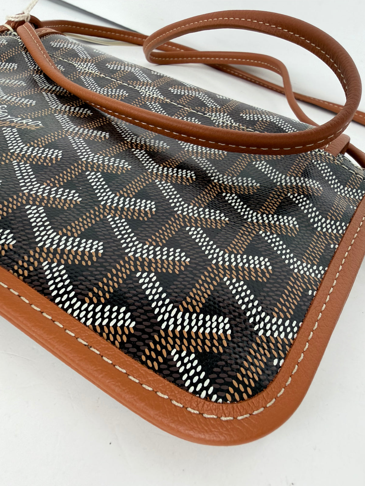 Goyard Goyardine Plumet Wallet Clutch in Brown Coated Canvas YF5