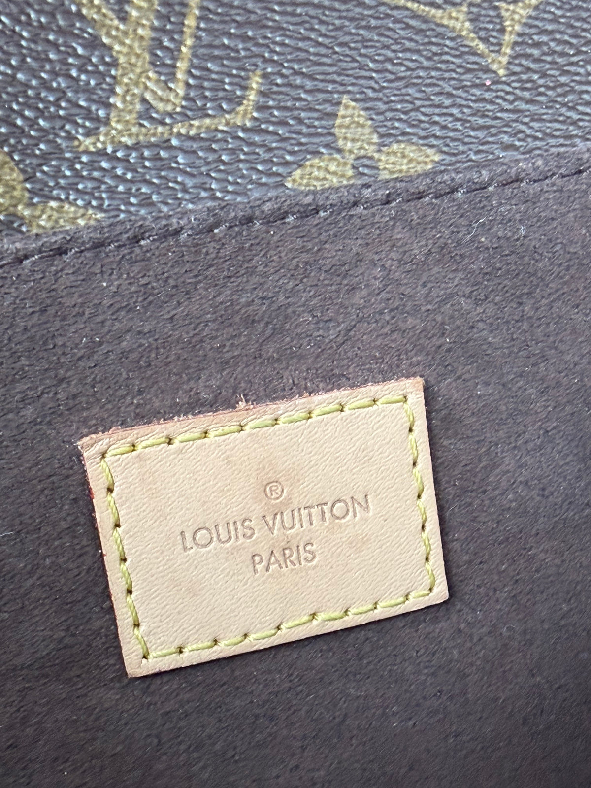 Louis Vuitton Pochette Metis Bag in Brown LV Monogram Coated Canvas NFC YE-5