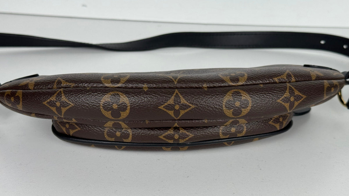 Louis Vuitton Keepit Bumbag in LV Monogram Coated Canvas NFC YC2