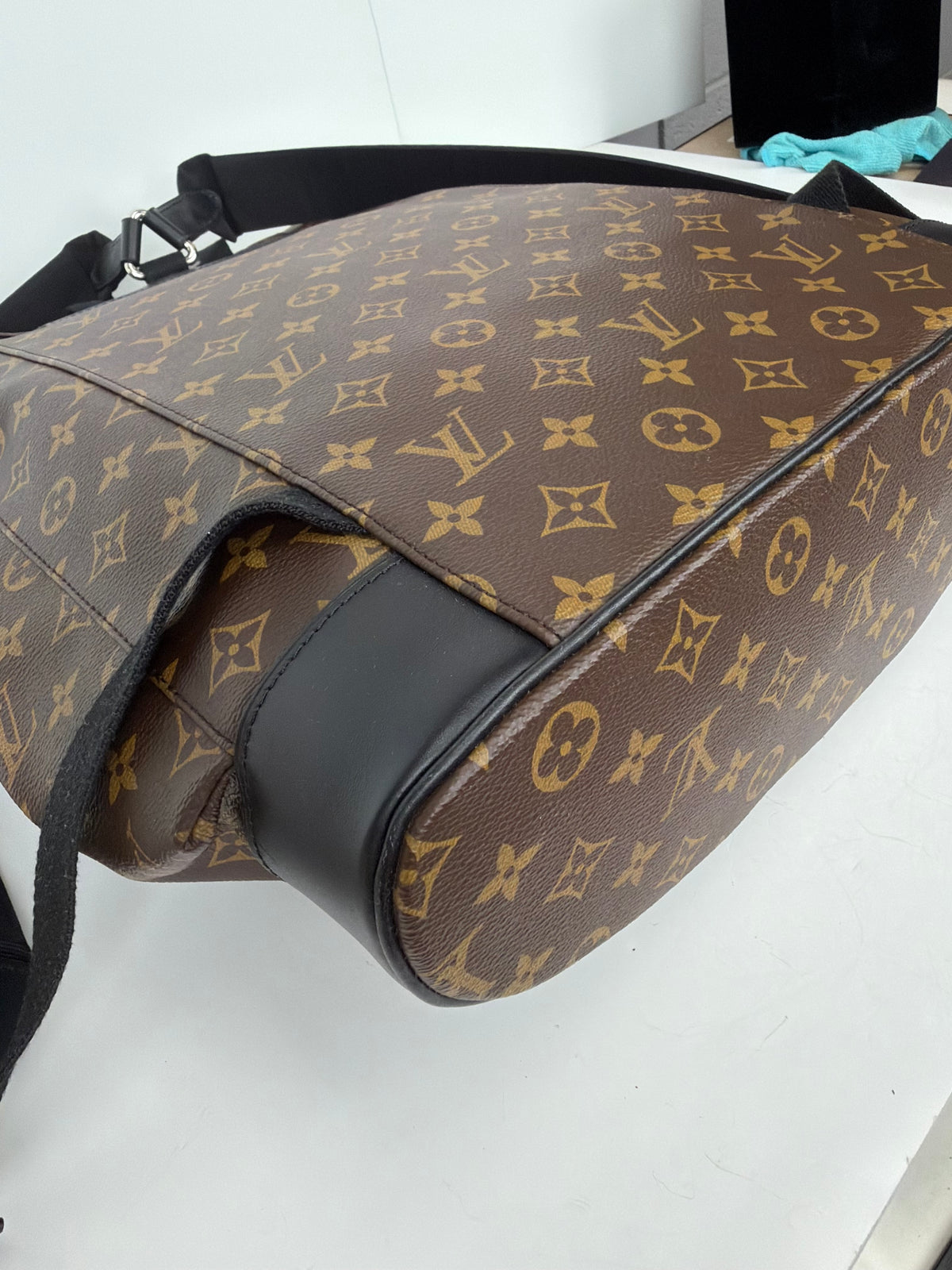 Louis Vuitton Christopher Backpack in Monogram Macassar Coated Canvas YC1