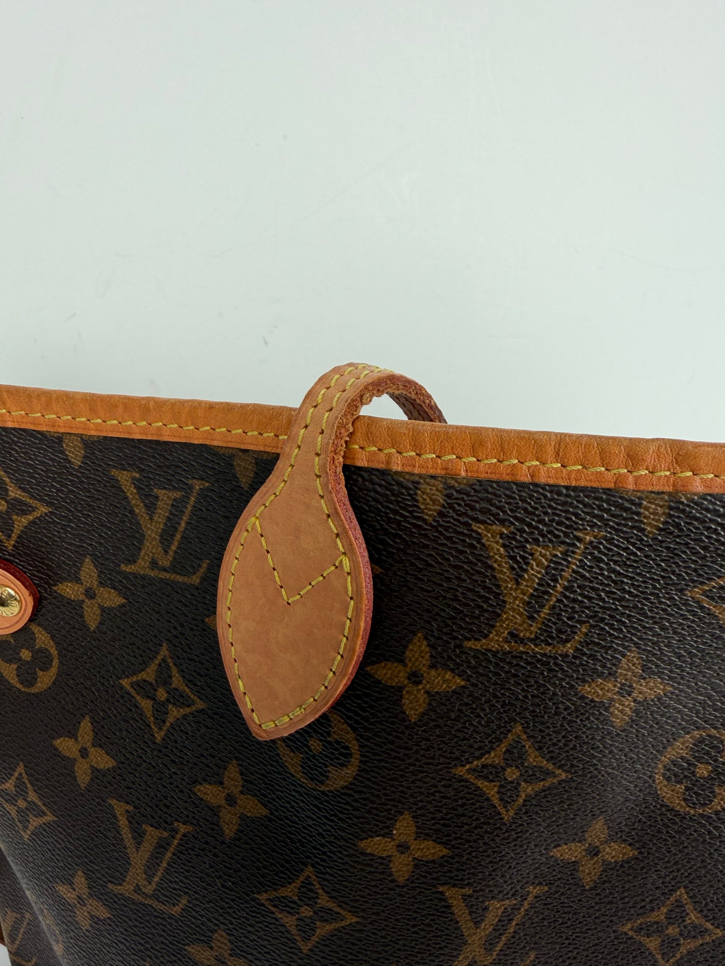 Louis Vuitton Neverfull Tote Bag MM in Brown LV Monogram Coated Canvas 2021 YS