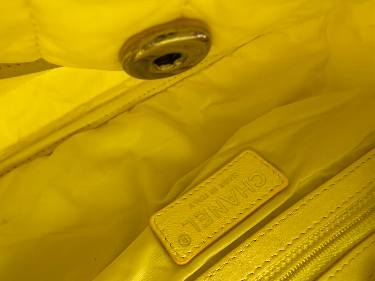 Chanel Soft Shell Flap Bag Vertical Quilted Nylon