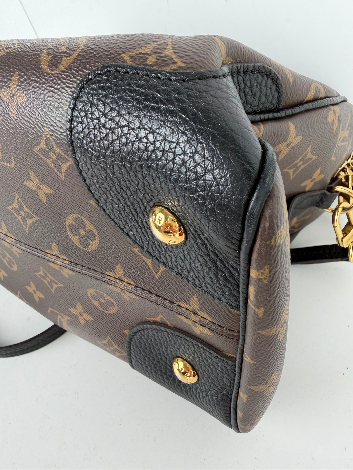 Louis Vuitton Retiro NM Handbag in Brown LV Monogram Coated Canvas 2015 YR-1